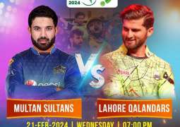 PSL 2024 Match 07 Multan Sultans Vs. Lahore Qalandars Live Score, History, Who Will Win