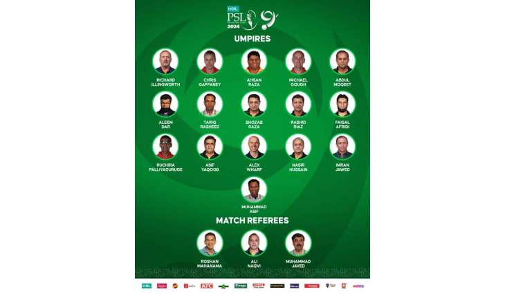 Richard Illingworth returns for his seventh season as match officials for HBL PSL 9 announced