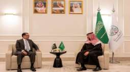 وزيرالدفاع المؤقت یجتمع مع نظیرہ السعودي للبحث عن العلاقات الثنائية