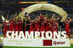 Qatar successfully defended his AFC Asian Cup Crown 
