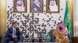 وزیر الداخلیة الموٴقت یبحث مع نظیریه السعودي العلاقات الثنائیة
