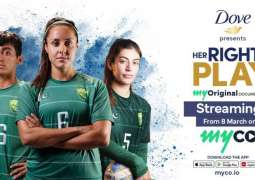 This Women’s day myco.io and dove Pakistan team up to present “Her Right To Play”