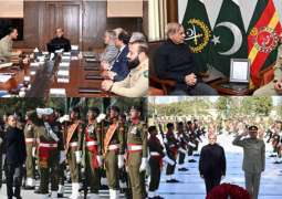 Civil, Military leadership vow to work together for Pakistan
