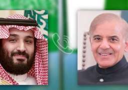Crown Prince reaffirms Saudi support for Pakistan