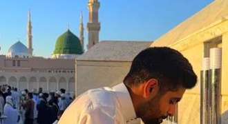 Babar Azam pays homage to Holy Prophet PBUH