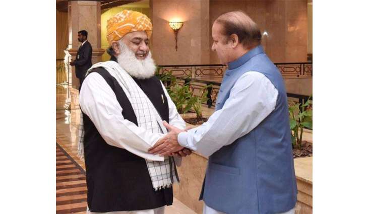 Nawaz Sharif asks Fazl to join coalition govt