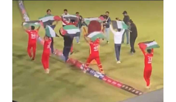 Islamabad United win hearts, expresses solidarity with Palestinians