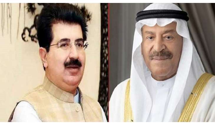رئیس مجلس الشوری البحریني یھنئي رئیس مجلس الشیوخ الباکستاني بمناسبة الیوم الوطني