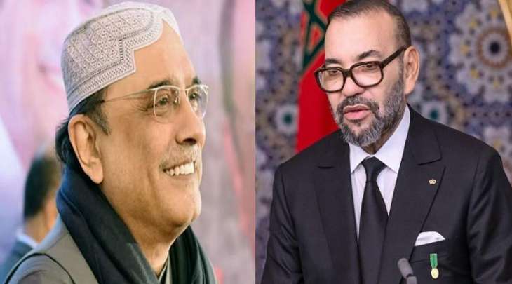 الملک المغربي یھنئي آصف علی زرداري بمناسبة انتخابه رئیسا للبلاد