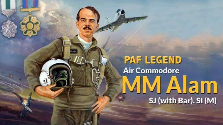 11th death anniversary of 1965 War Hero MM Alam being observed today