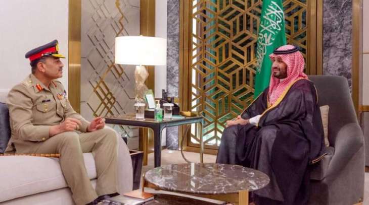 COAS meets Saudi Crown Prince Mohammad Bin Salman