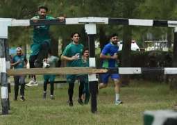 Pakistani Cricketers laud Kakul training camp