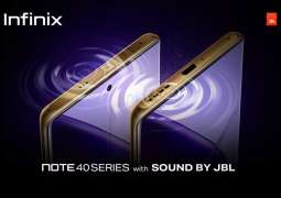 Infinix and JBL Strike a Chord: Superior Sound Arrives with Note 40 Series