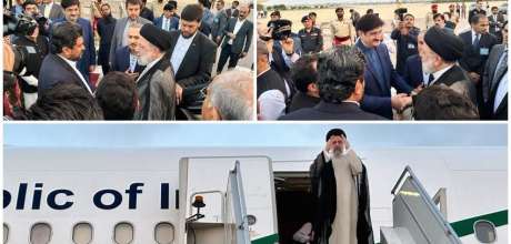 President Raisi leaves for Iran from Karachi