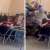 معلمة أمریکیة تتعرض للاعتداء بالضرب علی ید طالب المدرسة