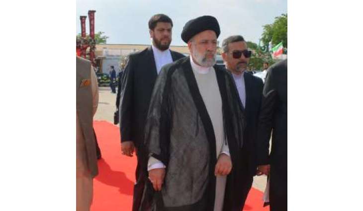 Iranian president arrives in Karachi