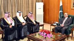 President, Saudi FM discuss challenges being faced by Muslim Ummah