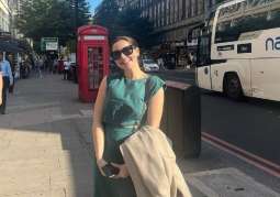 Hania enjoys vacations in London