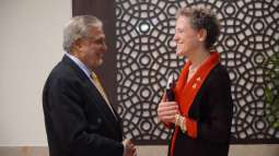 Envoys call on FM; pledged to further strengthen bilateral ties