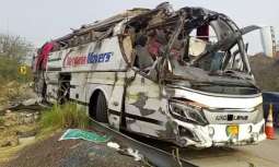 One woman died after speedy bus overturned
