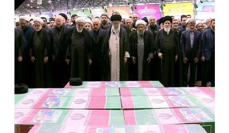 President Raisi, FM Abdollahian funeral prayer offered