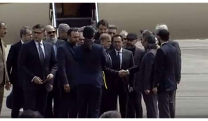PM arrives in Tehran on day-long visit to Iran