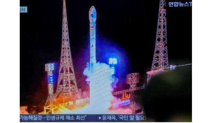  North Korea's military satellite launch fails as rocket explodes mid-flight
