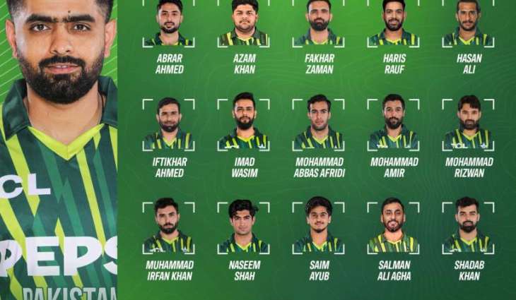 Pakistan name 18-player squad for Ireland and England & Wales