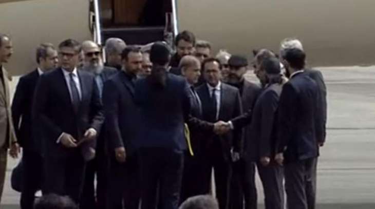 PM arrives in Tehran on day-long visit to Iran
