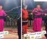 امرأة مغربیة تثیر جدلا بسبب رقصھا في احتفال شعبي
