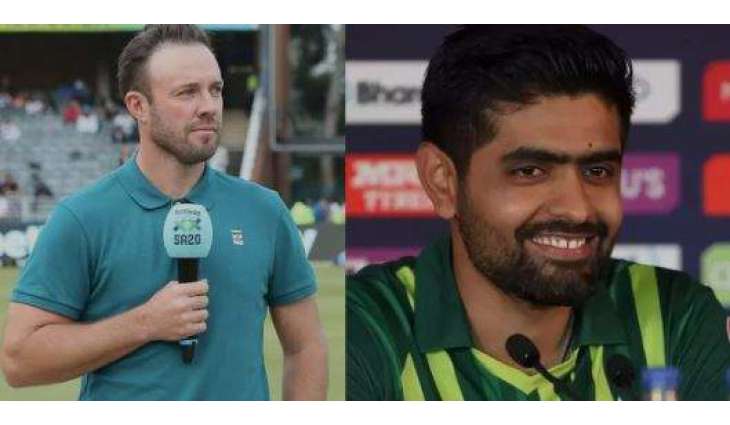 AB de Villiers defends Babar Azam against mocking of his English on social media