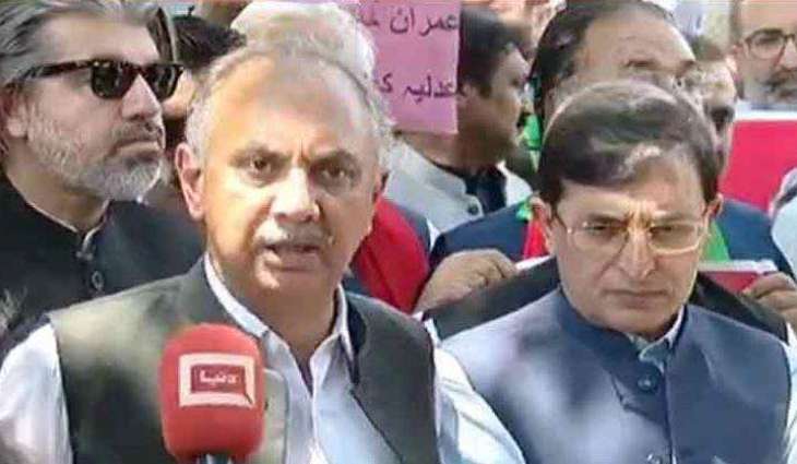 PTI demands resignation of Chief Election Commissioner Sikandar Sultan Raja