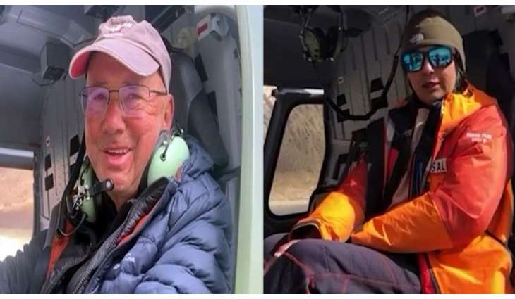 Mountaineers Salma Masood, Dutch climber Richard rescued
