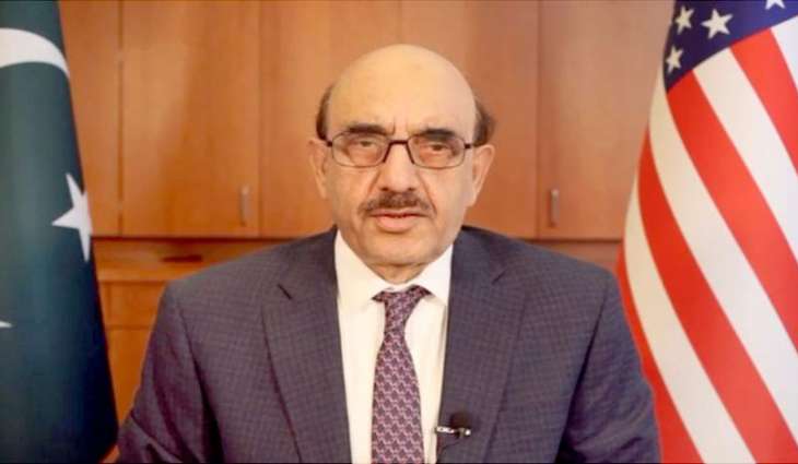 Pakistan’s Outgoing envoy to US emphasizes need to enhance Pak-US relations