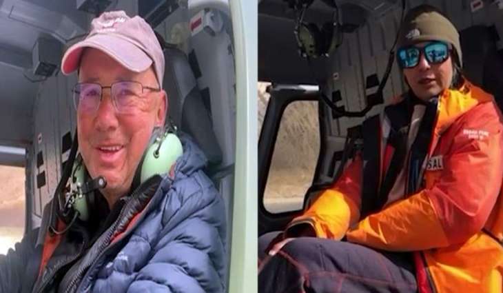 Mountaineers Salma Masood, Dutch climber Richard rescued
