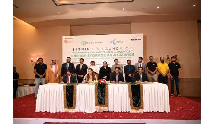 Telenor Pakistan Advances Telecom Sustainability with Pakistan’s First Low-Carbon Energy Storage as a Service Project