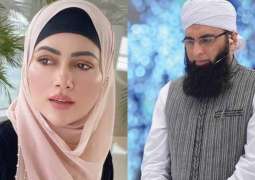 Got impressed by husband’s prayers for Junaid Jamshed, says Sana Khan