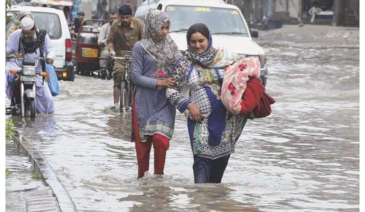 Widespread Monsoon rains,  storms expected Across Pakistan