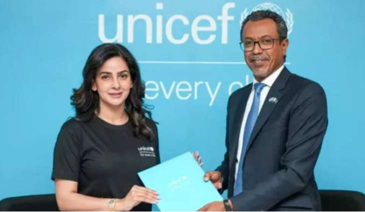 UNICEF appoints Saba Qamar as ambassador for children’ rights