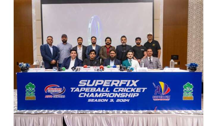 Saqlain Mushtaq Announced as Brand Ambassador for Super Fix Tape Ball Cricket Championship Season 3