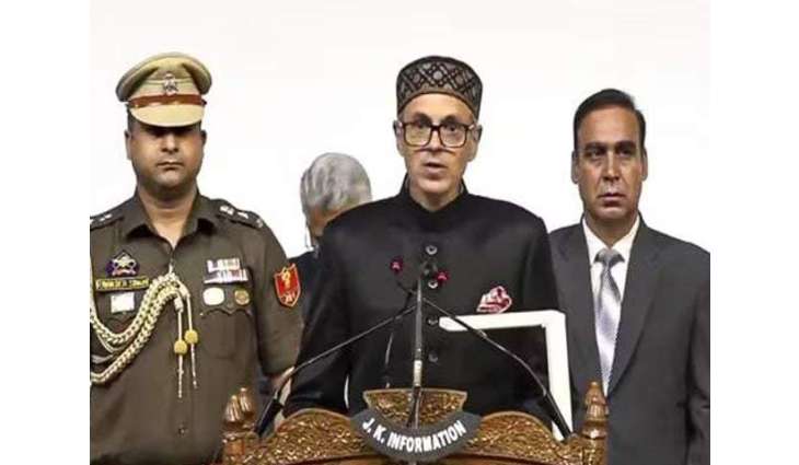 Omar Abdullah sworn in as first CM of IIJ&JK