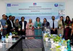 UNESCO kicks-off consultations on media, information literacy strategy for Pakistan