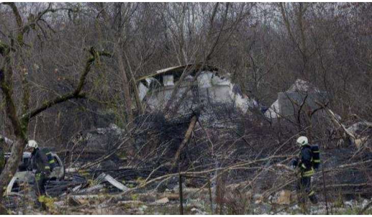 DHL Cargo plane crashes near residential area in Lithuania 