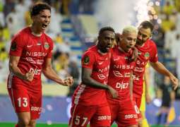 فريق شباب الأهلي بطلاً لكأس السوبر الإماراتي