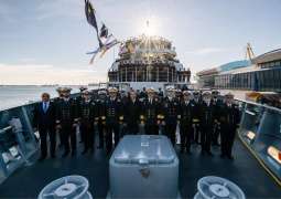 PAKISTAN NAVY COMMISSIONS OFFSHORE PATROL VESSEL PNS YAMAMA IN ROMANIA