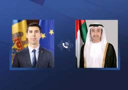 Abdullah bin Zayed, Foreign Minister of Moldova discuss bilateral relations