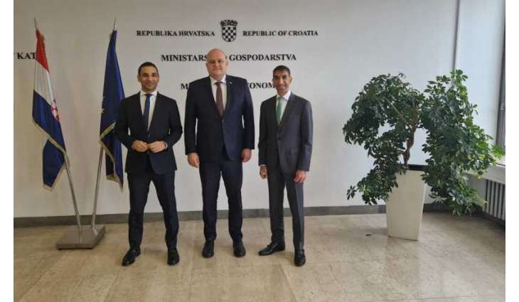 UAE, Croatia explore opportunities to bolster bilateral economic, trade relations