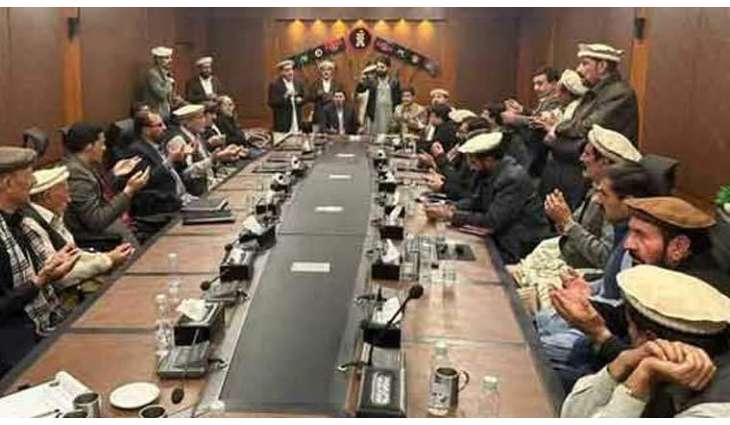 Two tribes sign agreement at grand peace jirga for Kurram