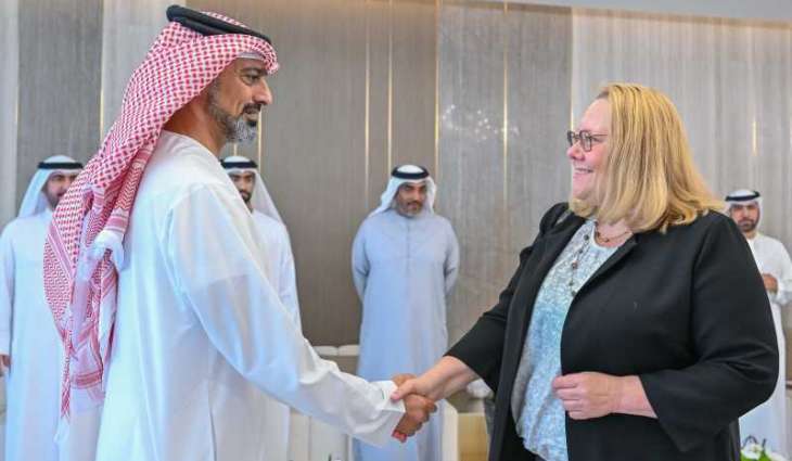 عمار بن حميد يستقبل سفيرة فنلندا لدى الدولة