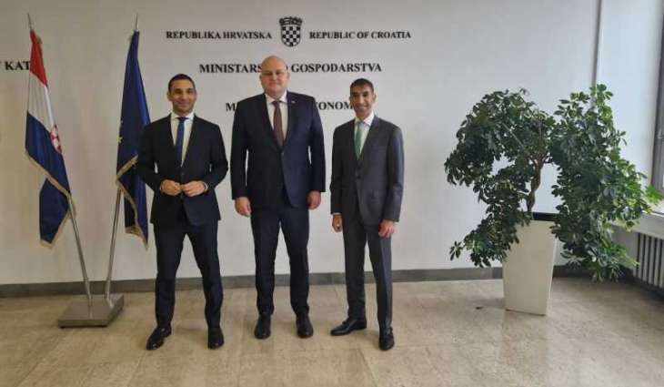 UAE, Croatia explore opportunities to bolster bilateral economic, trade relations